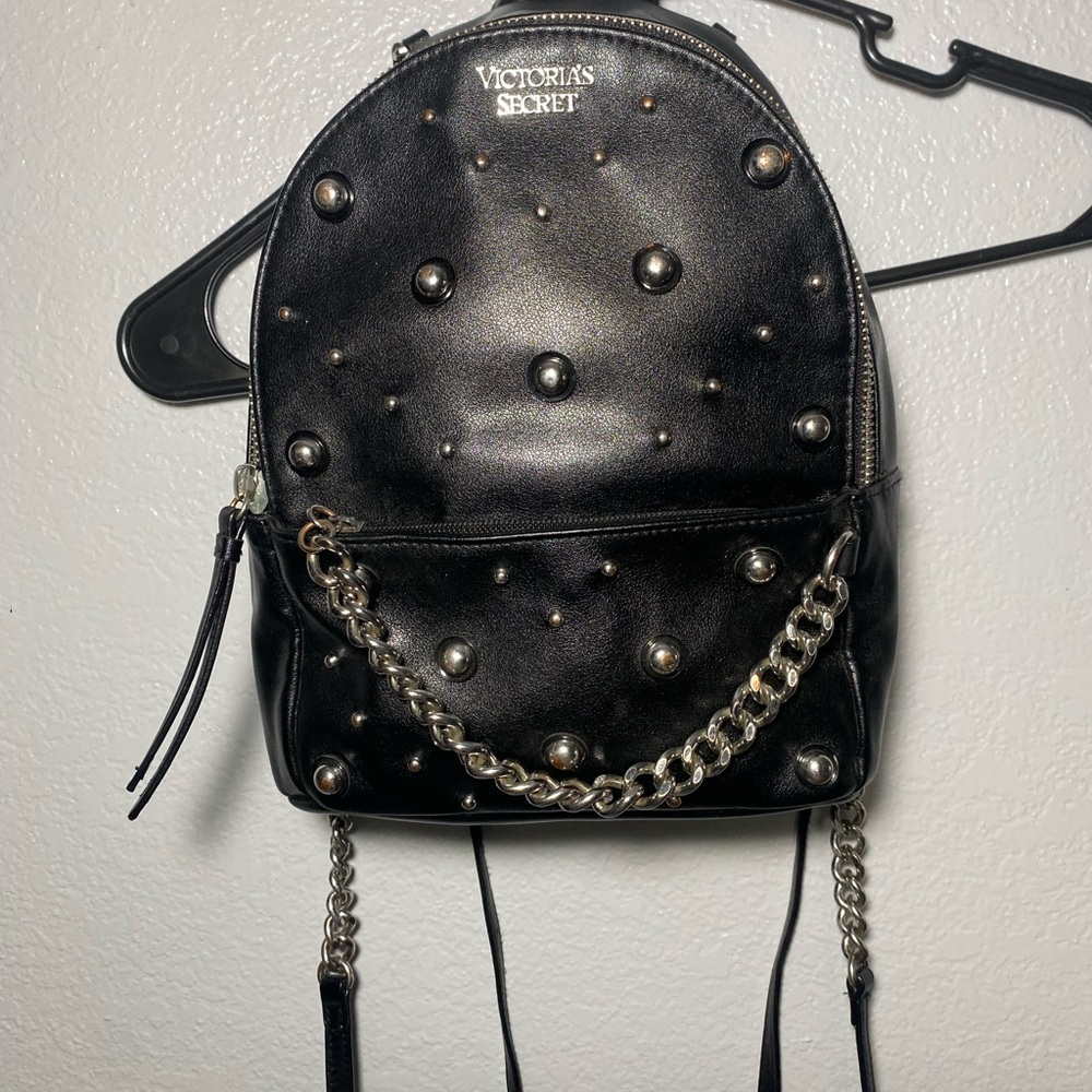 Victoria's Secret Black Edgy Backpack